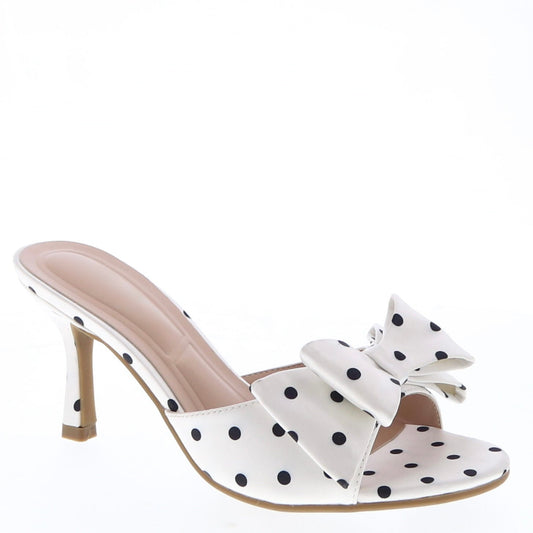 Pearl Polka Dot Heel