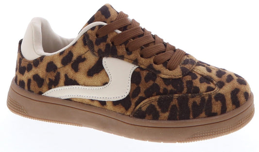 LEOPARD GIRLS SNEAKER
